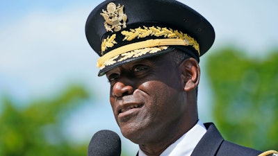 VMI Superintendent Cedric T. Wins