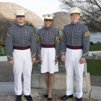 Christopher Sowinski, Alma Cooper, and Pierce Garver